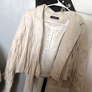 Fringe Baige Coat